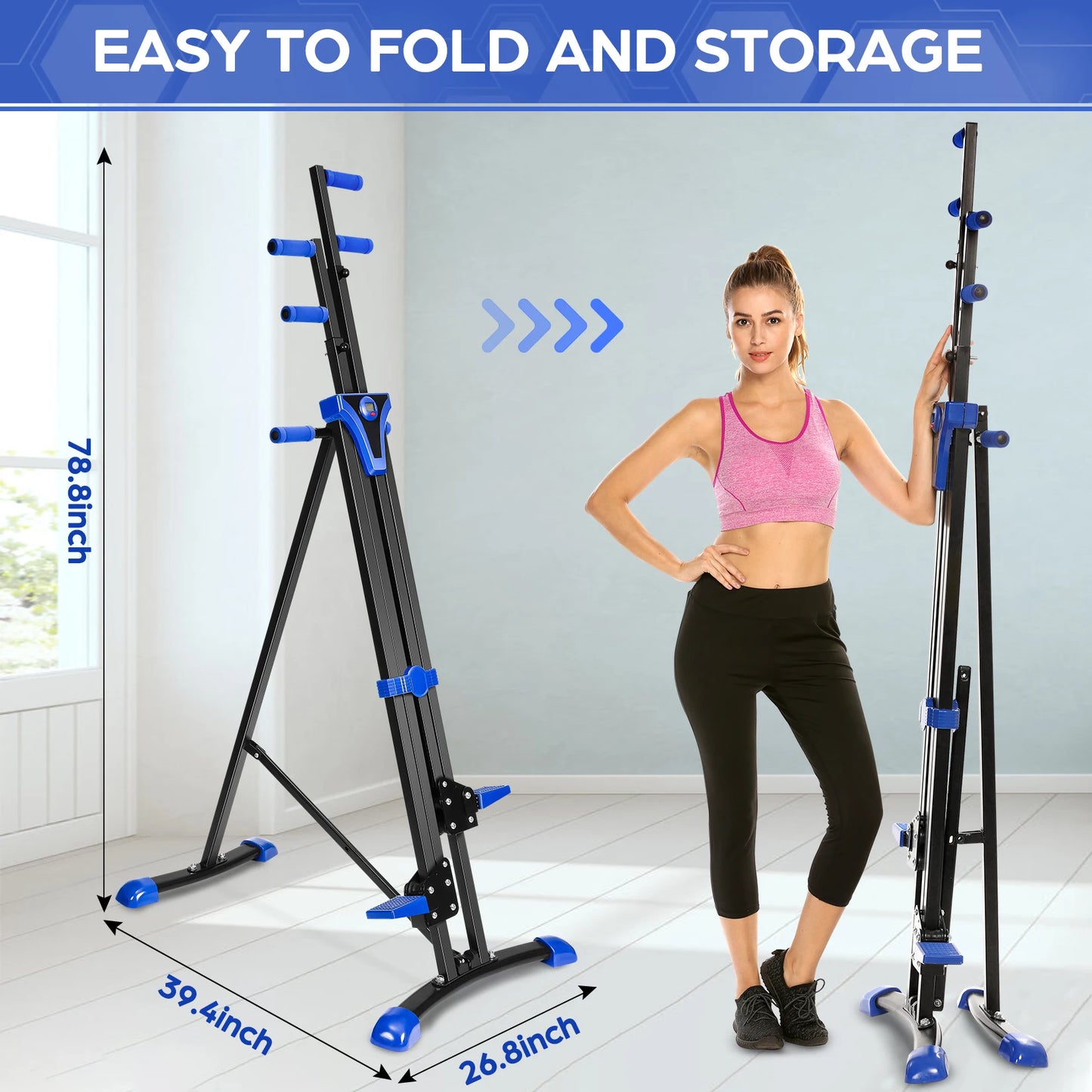 Vertical Climber Exercise Machine