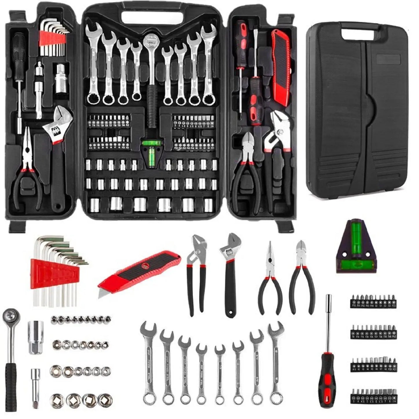 95PCS Mechanics Tool Set with Plastic Storage Case