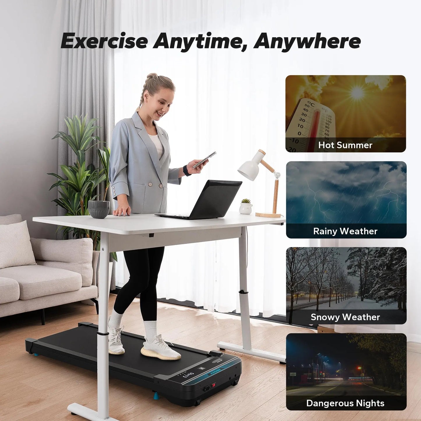 Small Treadmill for Home&Office