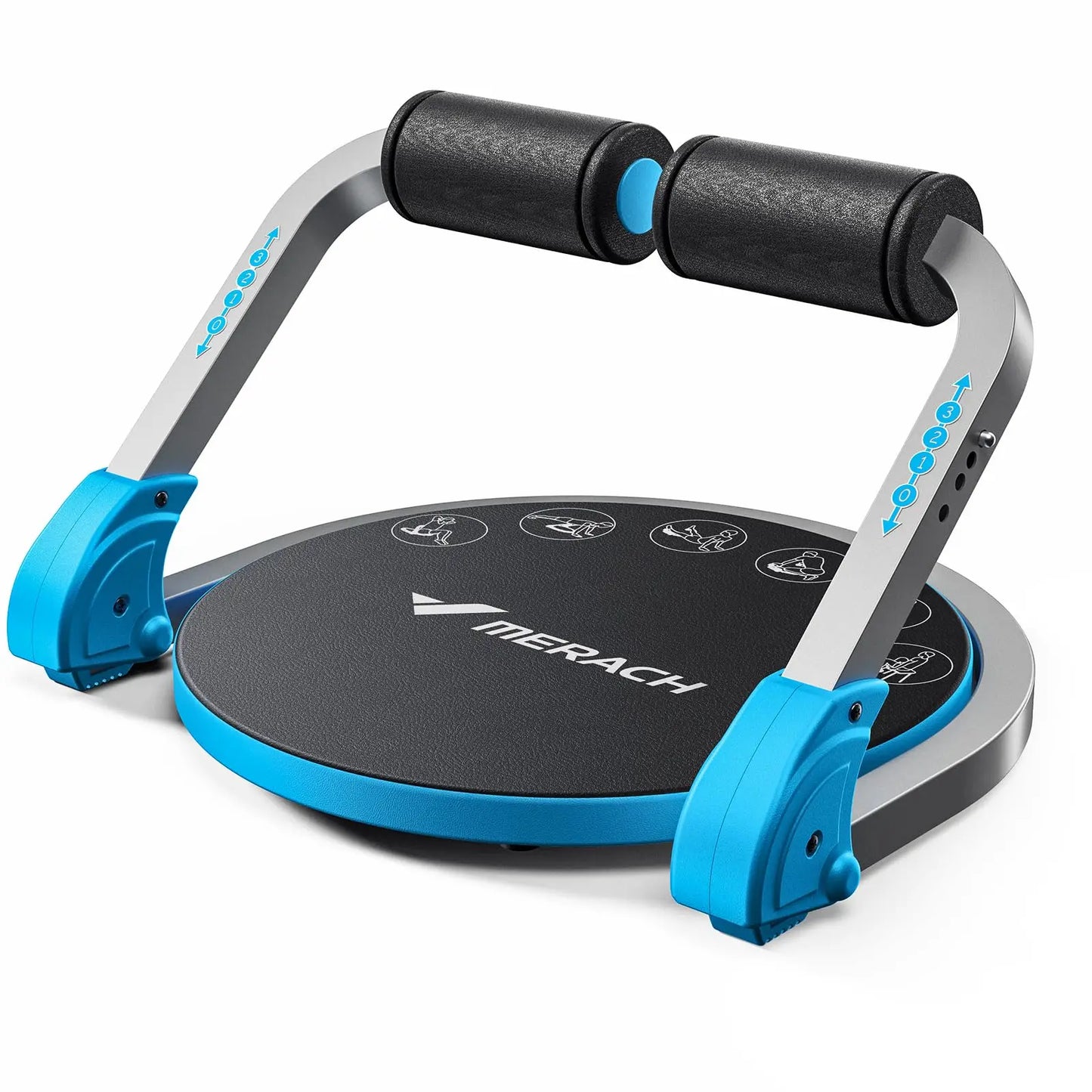 AB Workout Equipment w/Adjustable Resistance