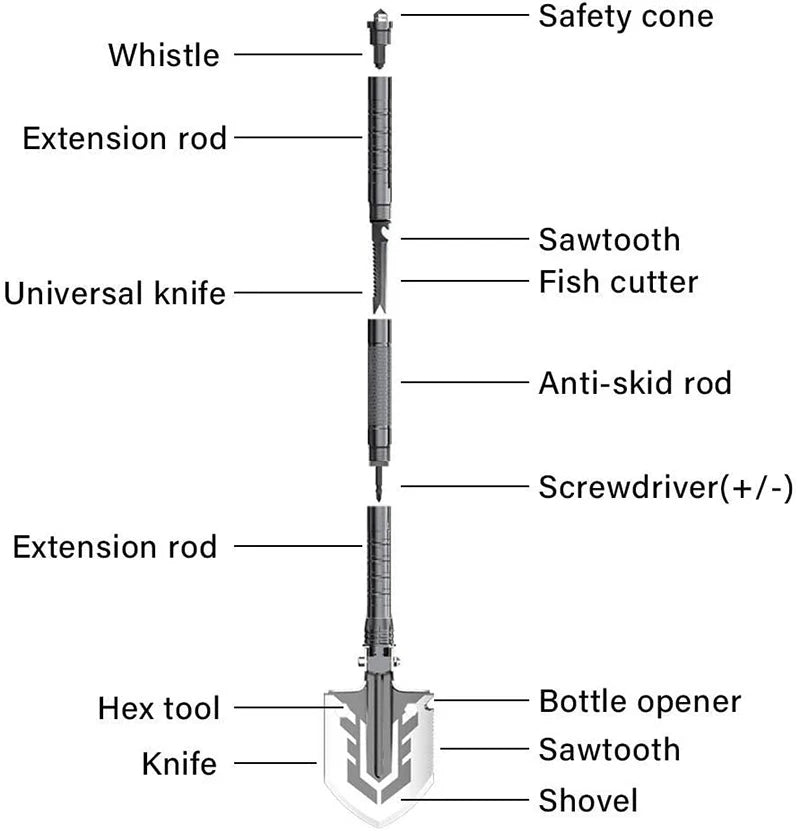 Multi-purpose Shovel