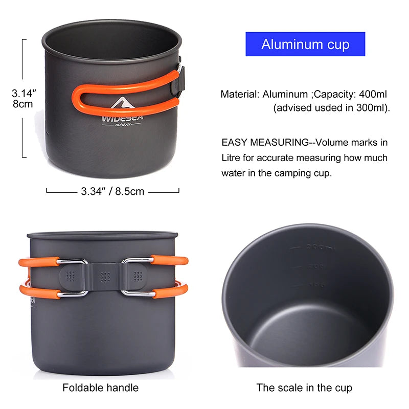 Widesea Camping Cookware Set