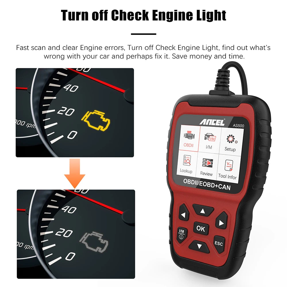 Automotive Code Reader Turn Off MIL