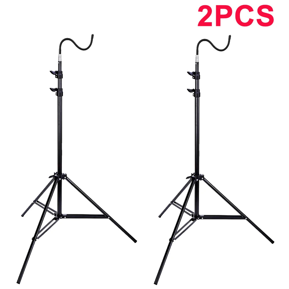 Camping Light Stand Adjustable Telescoping Tripod (light not included)