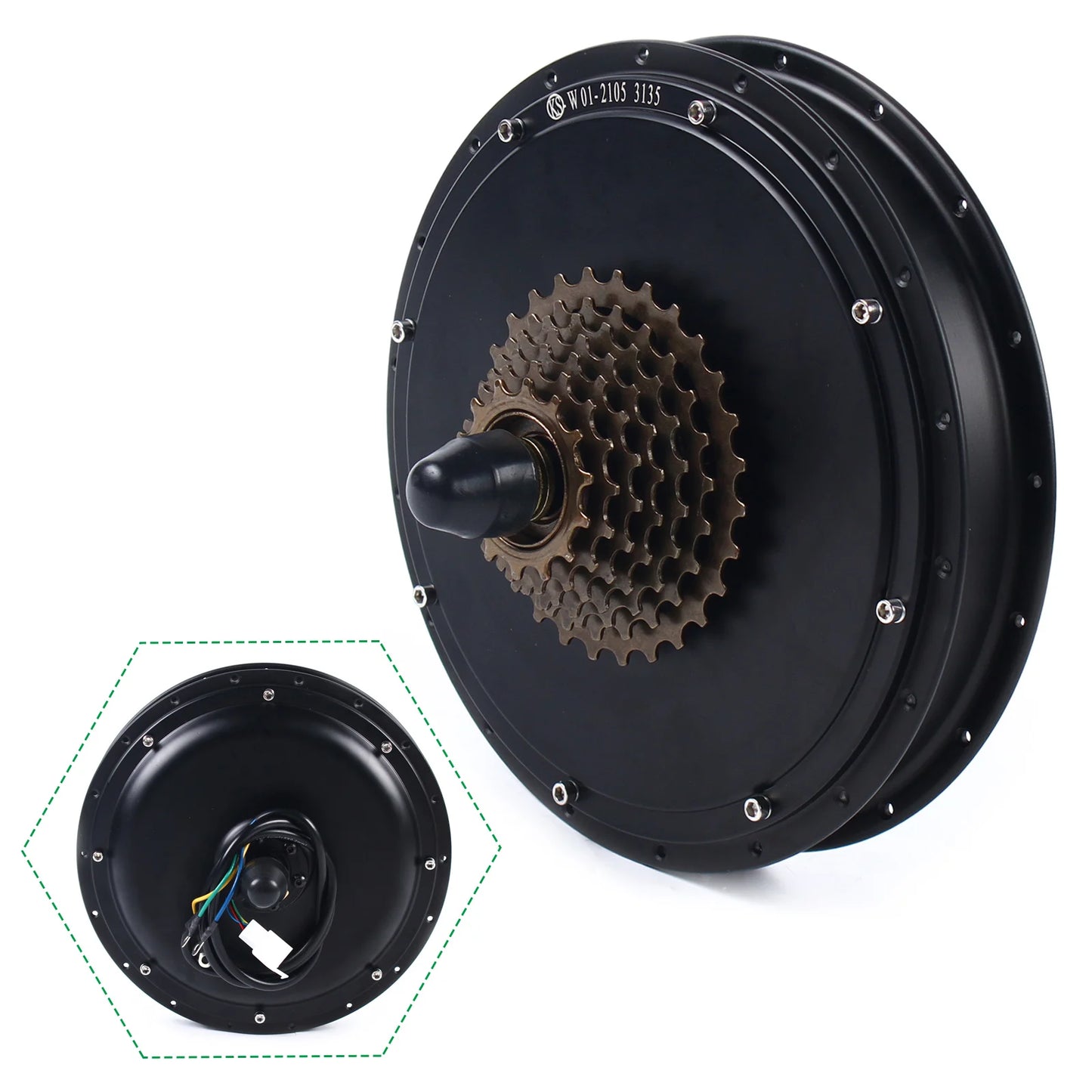 Rear Wheel Hub Motor for Electric Bicycle