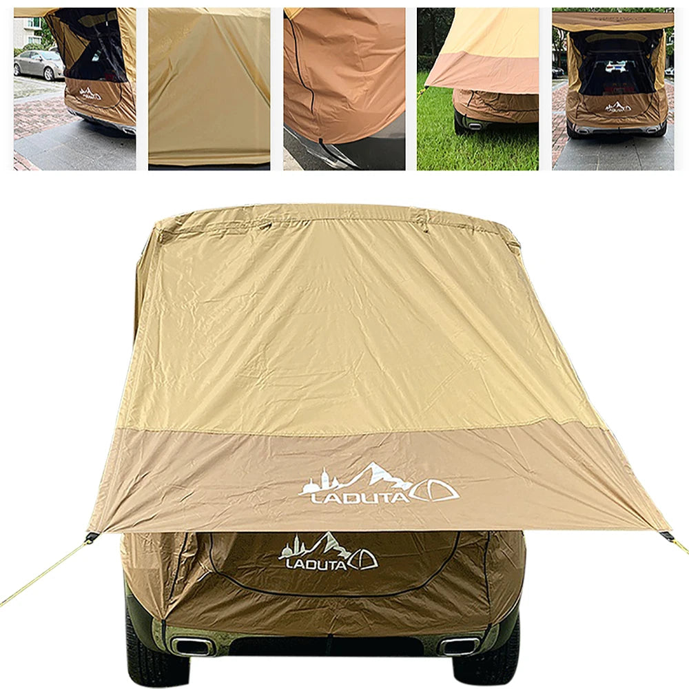 Outdoor Camping Car Tailgate  Awning Tent