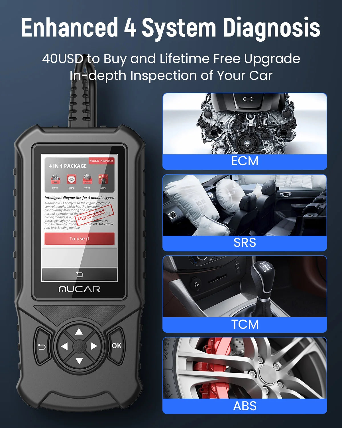 OBD2 Auto scanner diagnostic tool