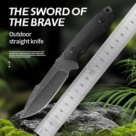 9 Inch Military Tactical Knife With Scabbard