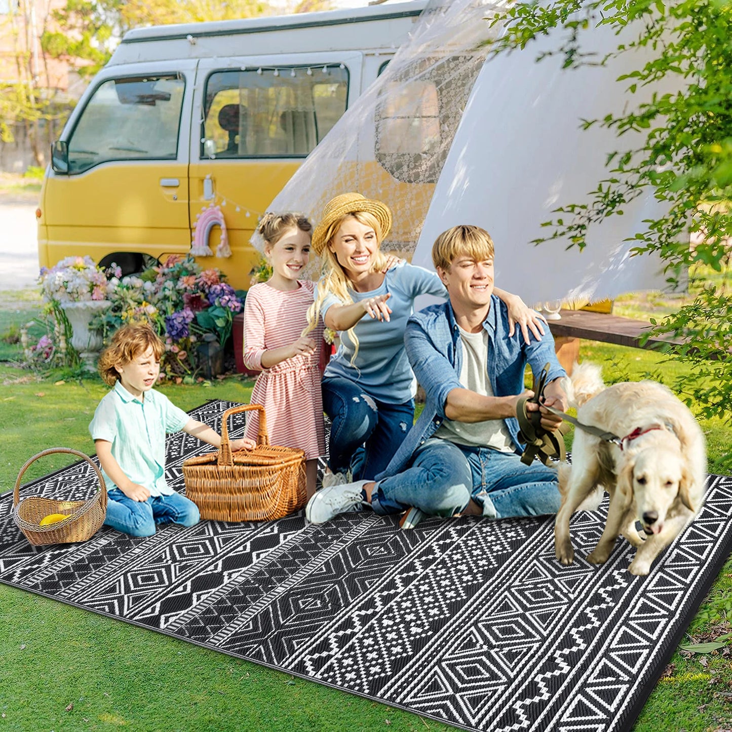 Waterproof Outdoor Rug 6x9