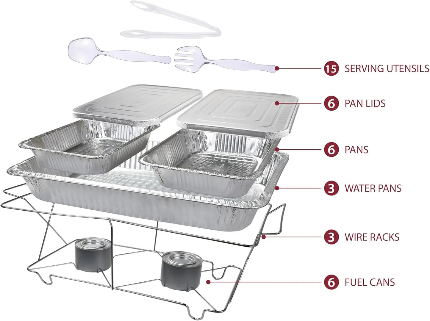 Premium Chafing Dish Set Catering