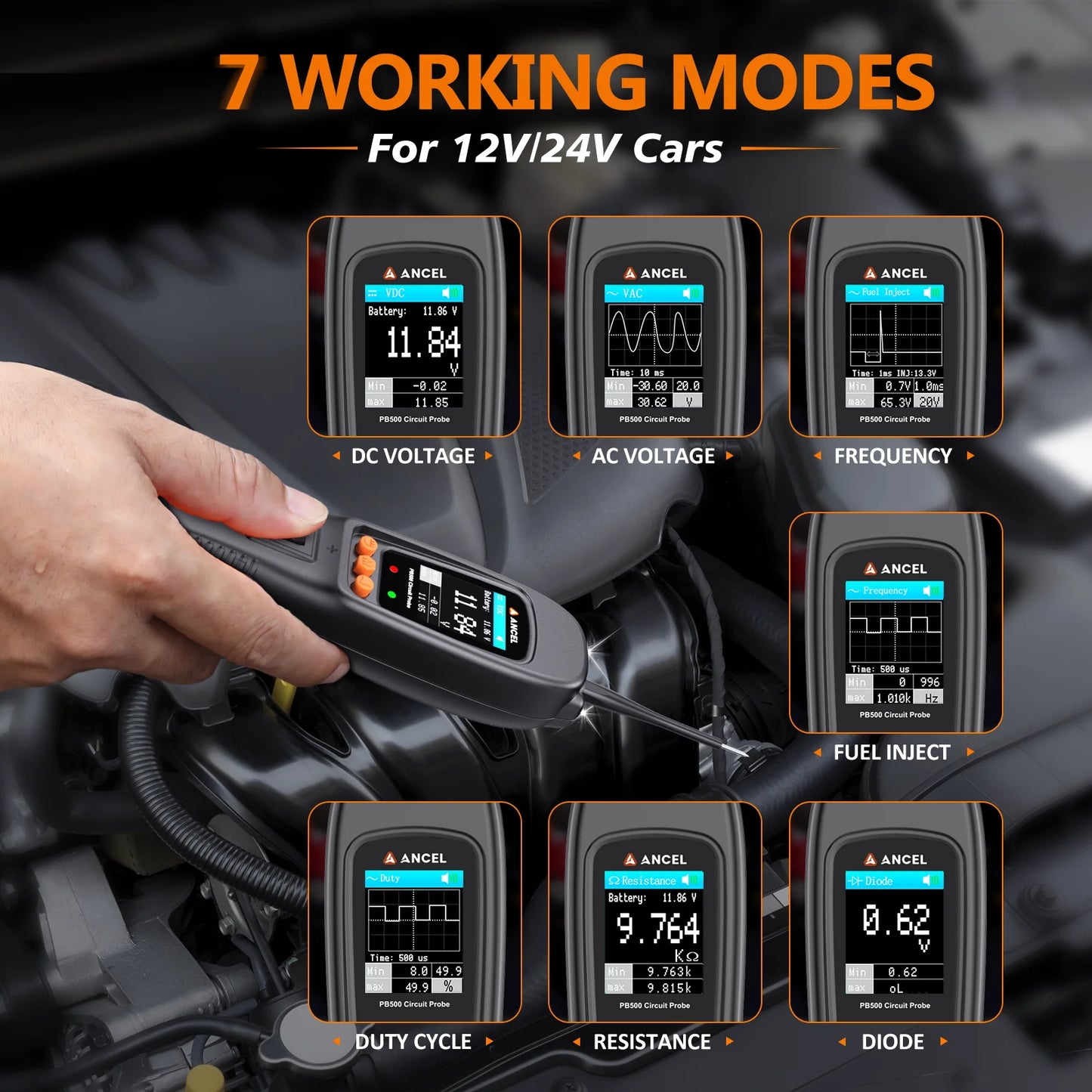 Automotive Multi Meter Circuit Diagnostic Tool