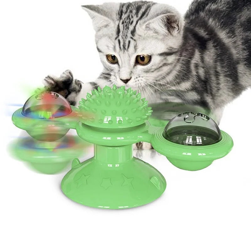 Windmill Cat Interactive Toys