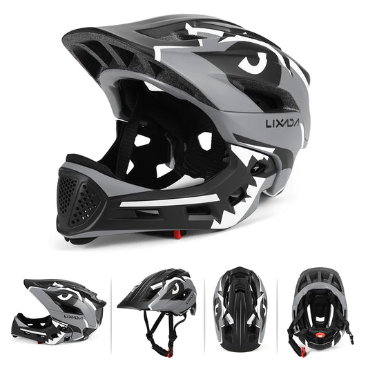 Kids Detachable Full Face Helmet