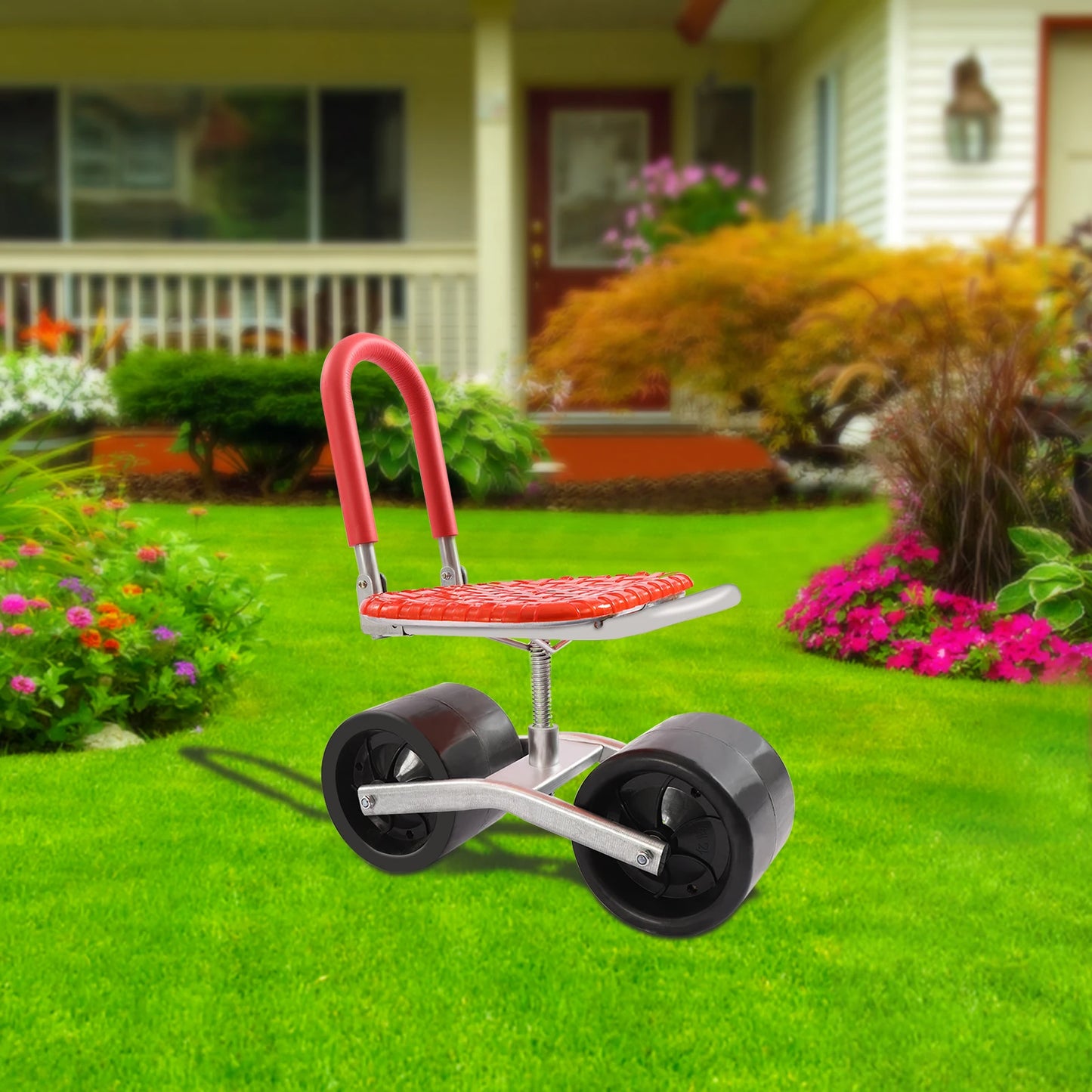 Garden Cart Rolling Stool