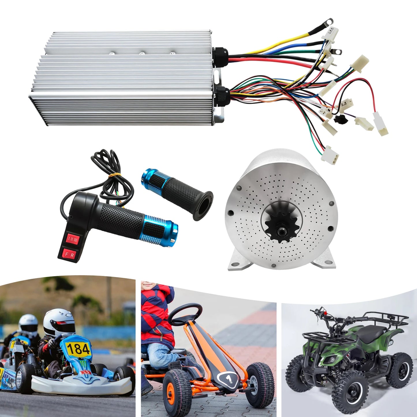 Brushless Motor+Controller for Go-Cart/Electric Scooter