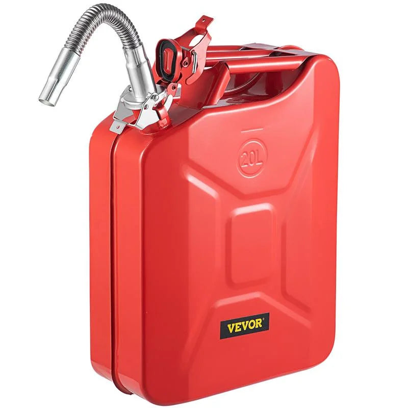 Gas Can with Flexible Spout System