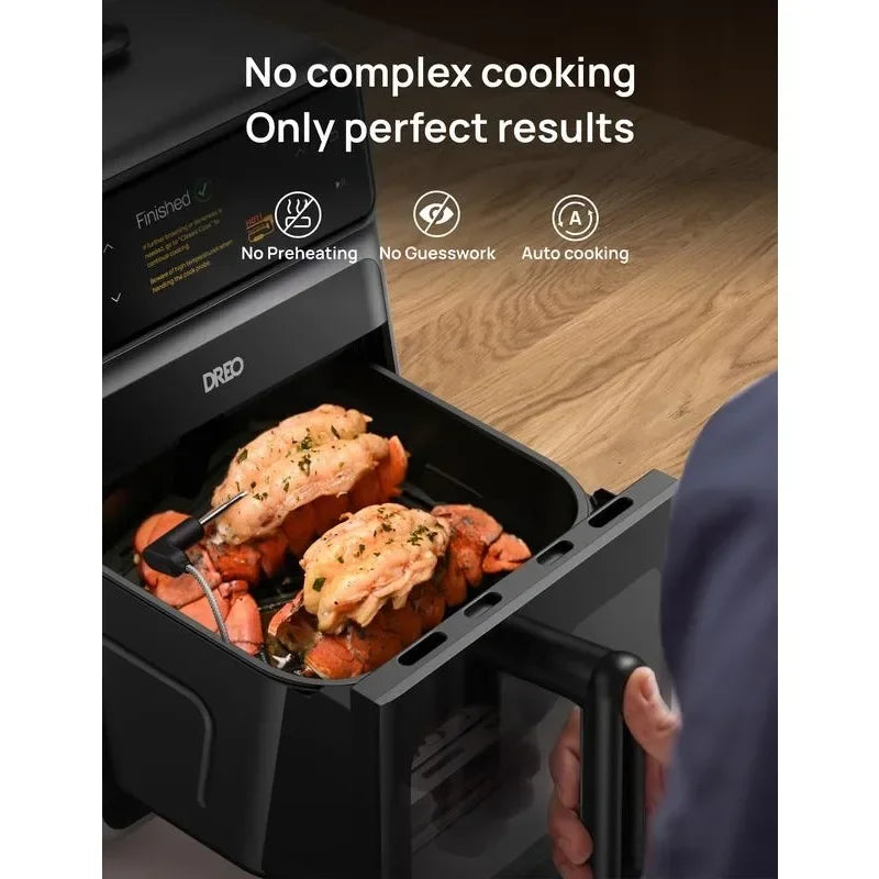 Smart Cooker with Cook probe, Water Atomizer