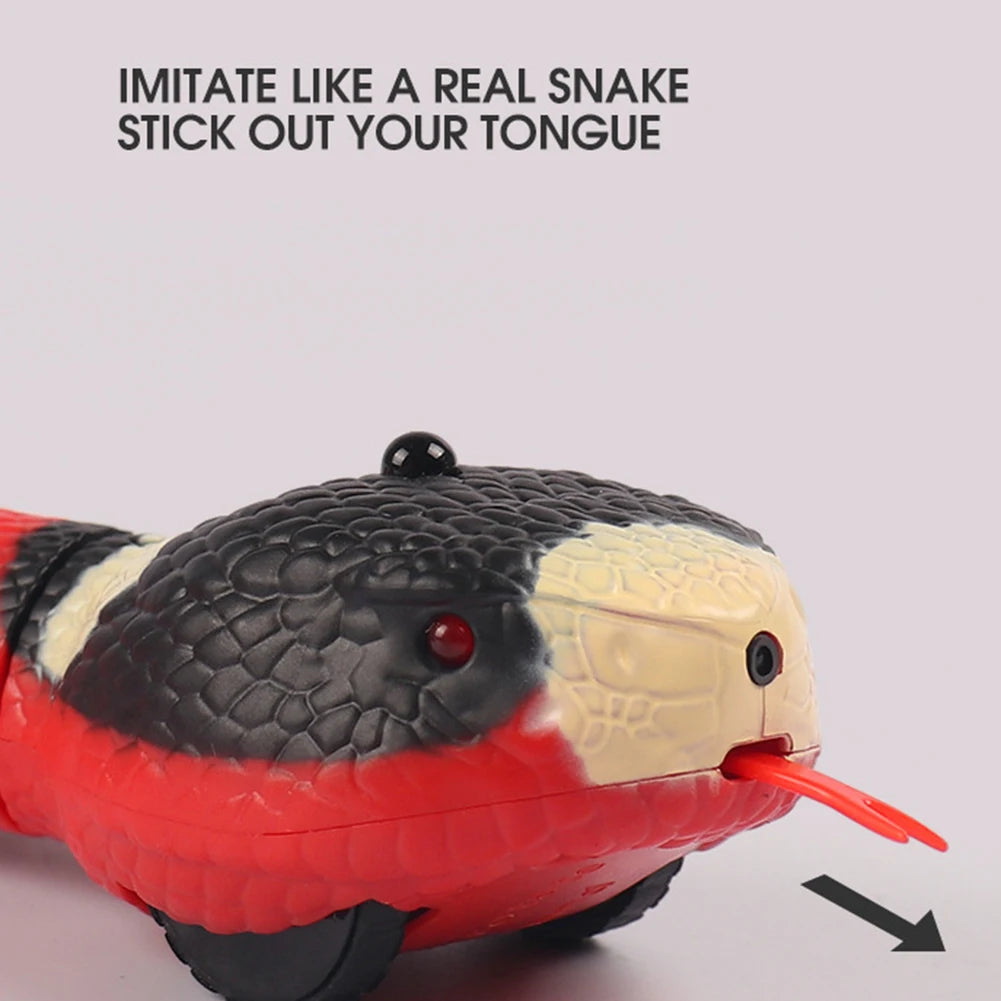 Smart Sensing Snake Toy for Cats