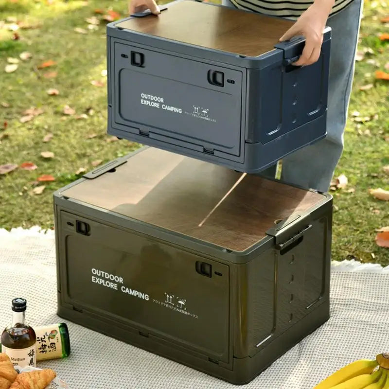 Outdoor Camping Folding Storage Box/Tourist Table