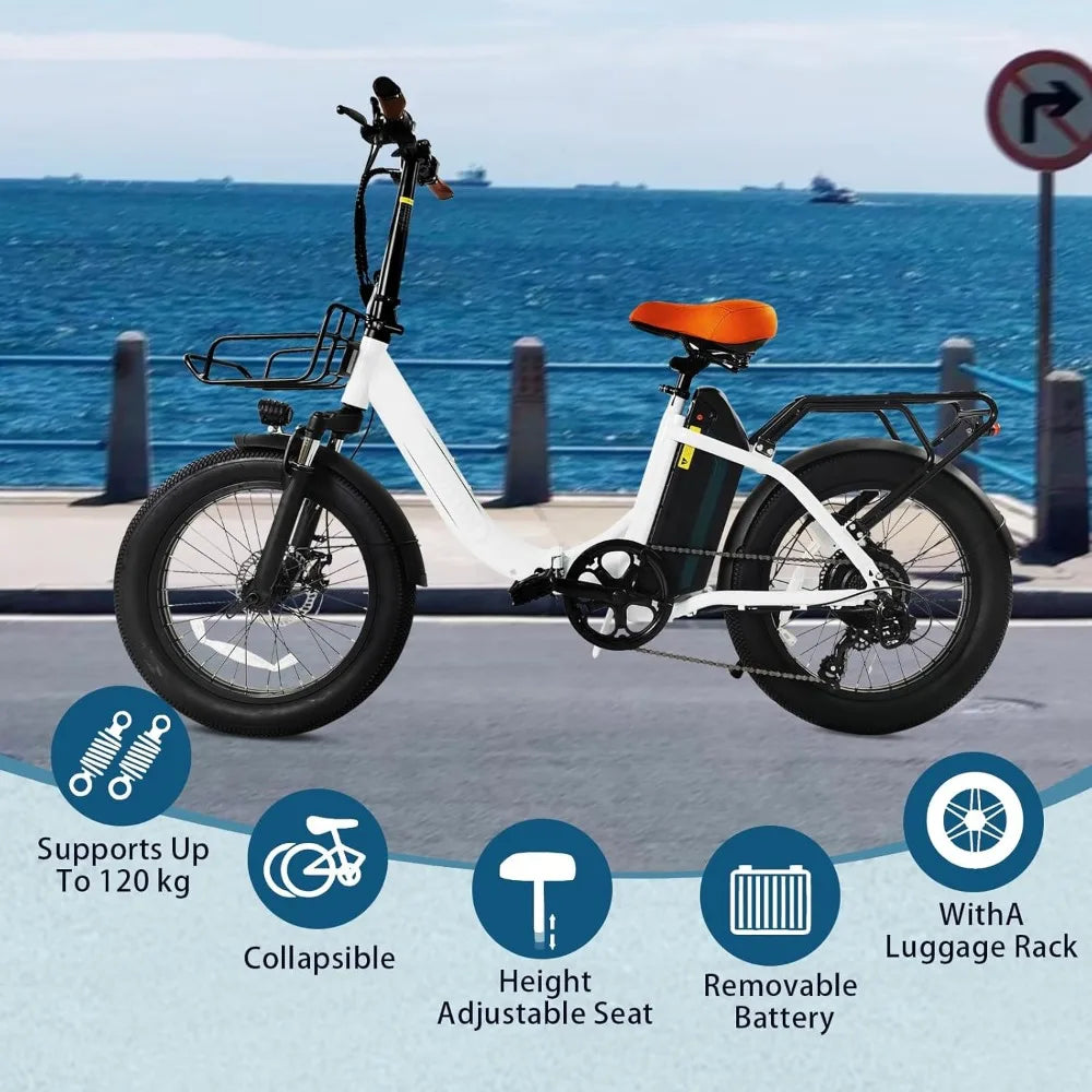 20" Ultra Light Foldable Electric Bike