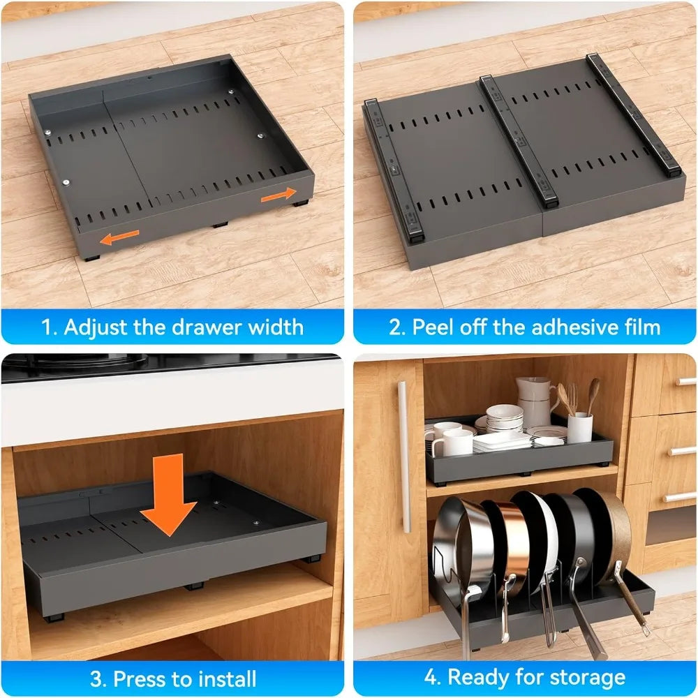 Pull Out Cabinet Organizer