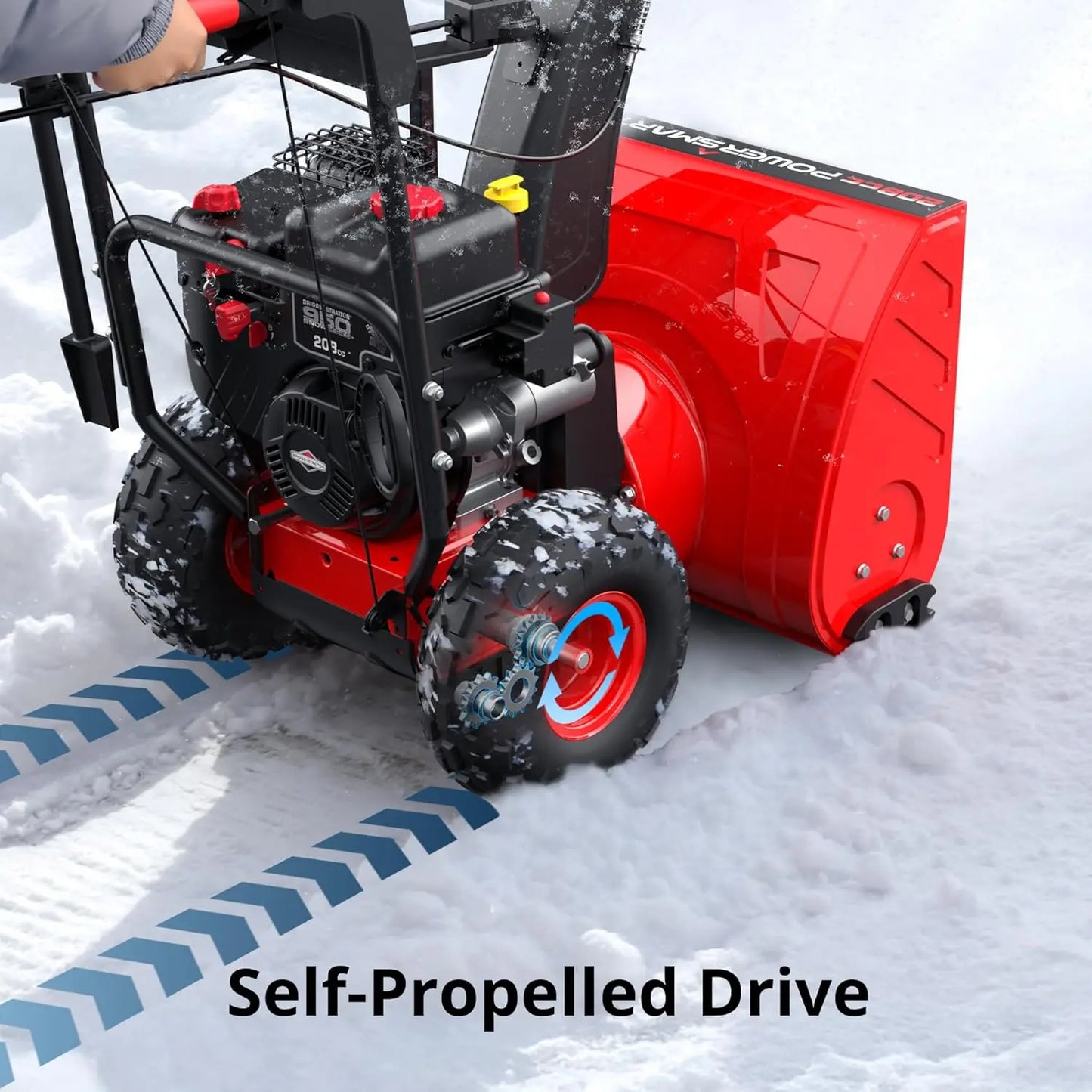 24-Inch Self-Propelled Gas Snow Blower