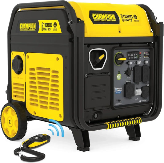 11,000-Watt Wireless Remote Start  Generator