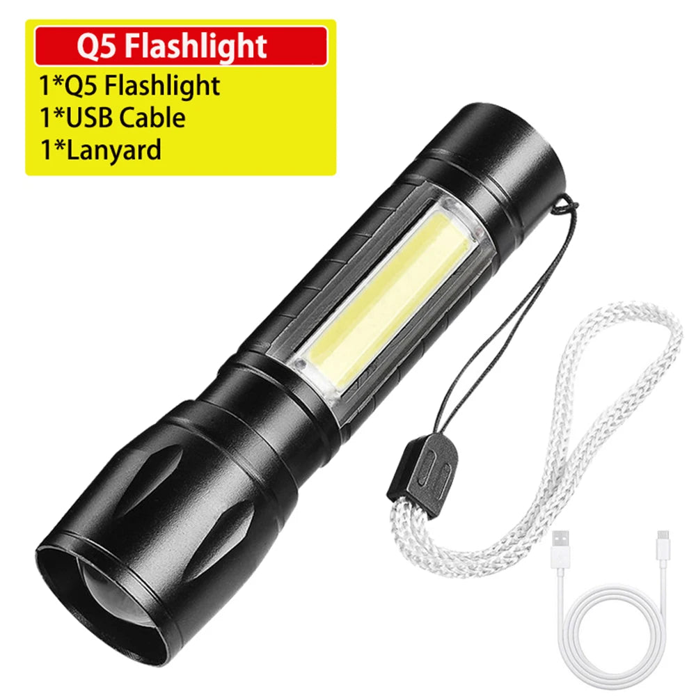 Rechargeable Led Flashlights Super Bright