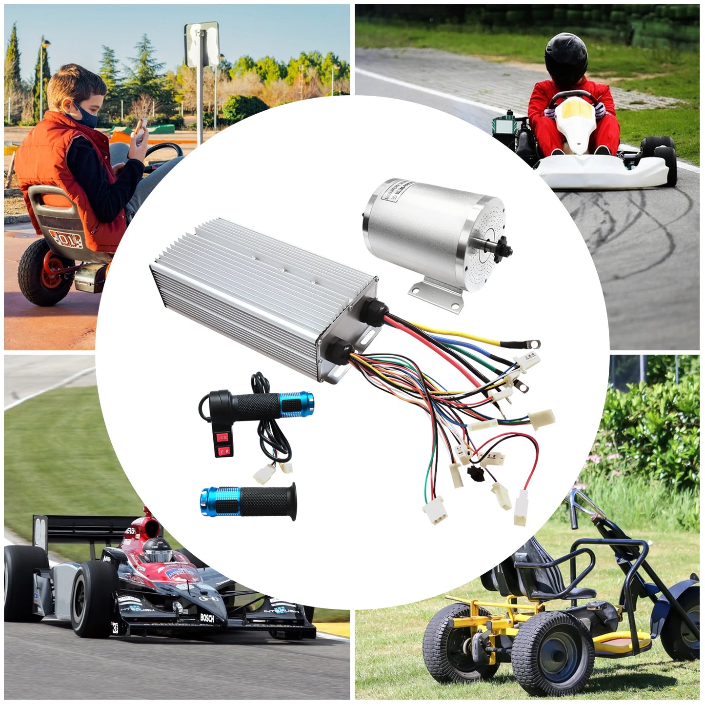 Brushless Motor+Controller for Go-Cart/Electric Scooter