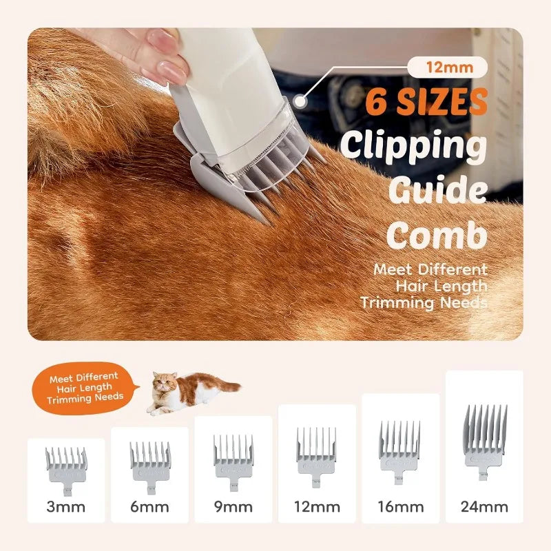 Pet Grooming Vacuum Kit