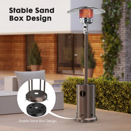 Outdoor Patio Heater with Wheels