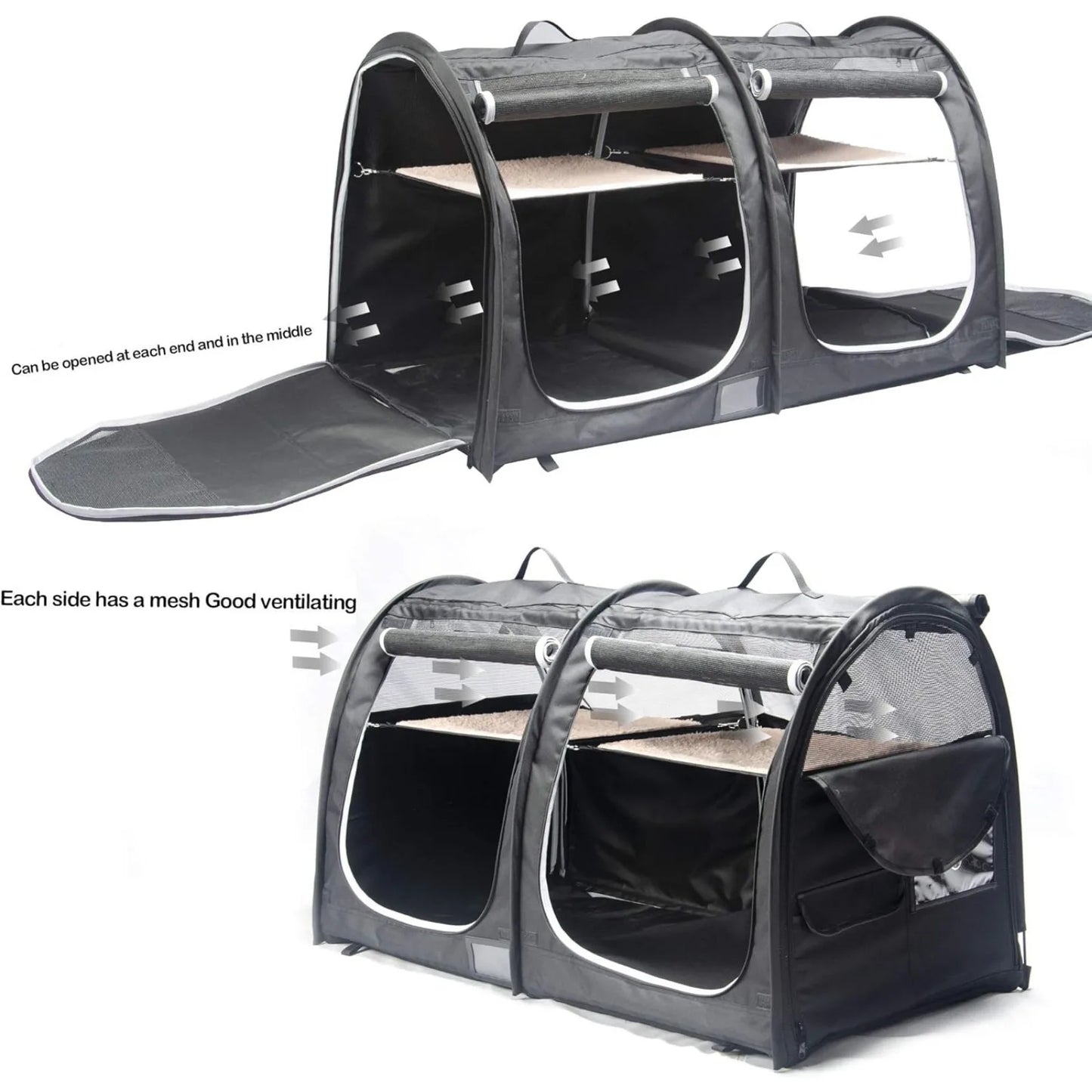 Easy to Fold & Carry Kennel