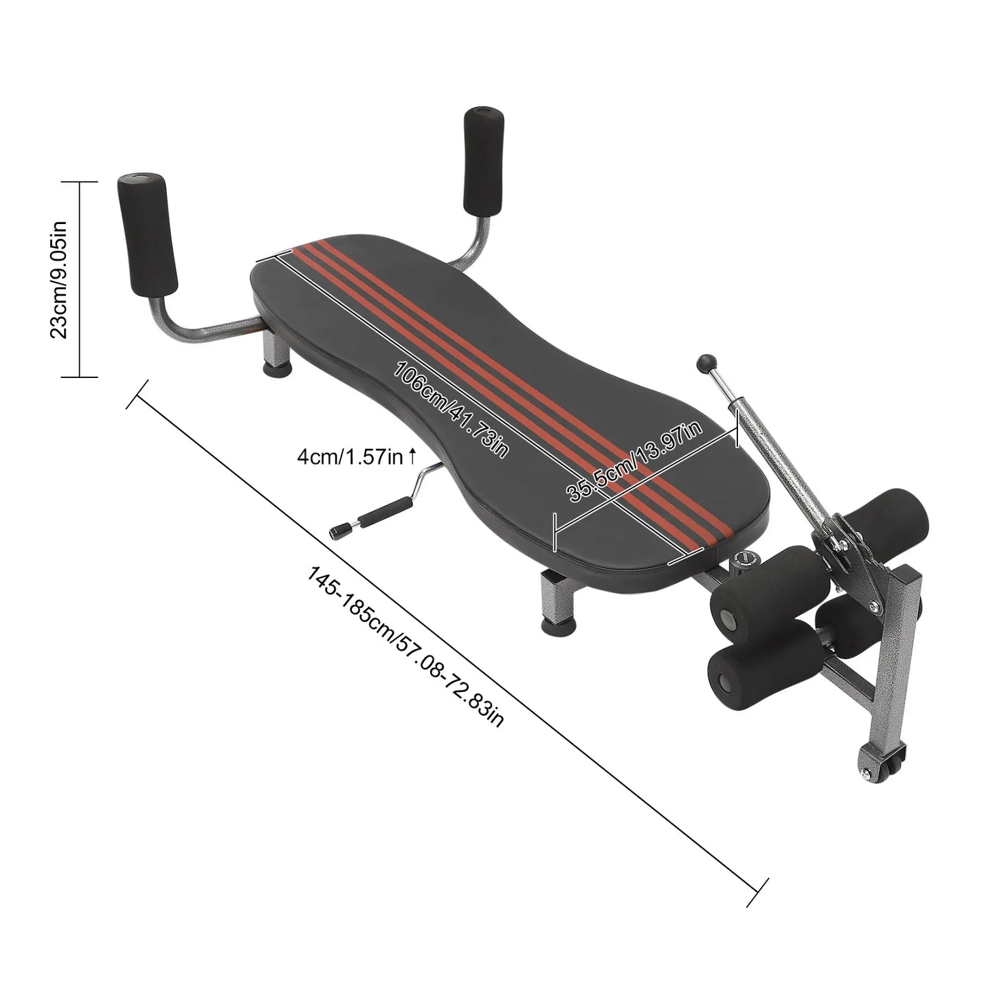 Lumbar Stretching Device/Traction Bed