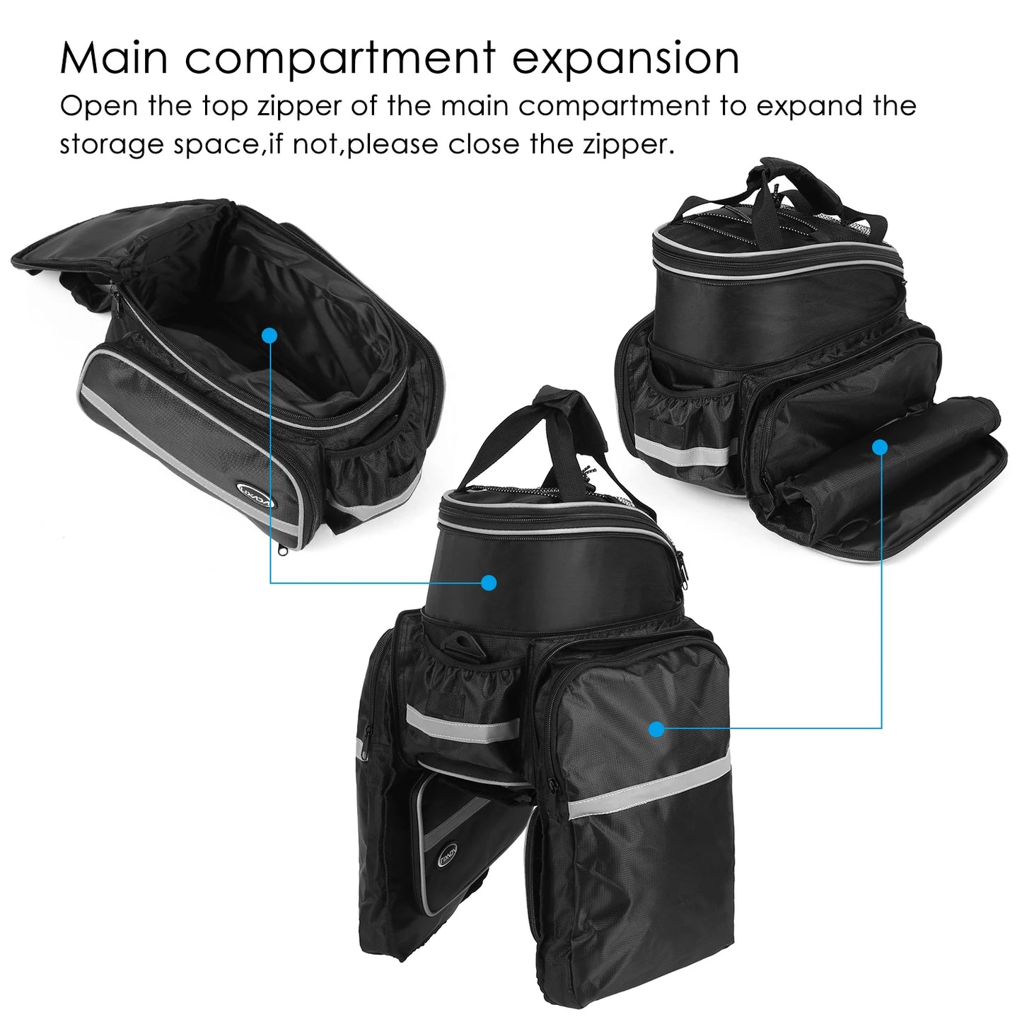 Waterproof Bicycle Rear Seat Bag