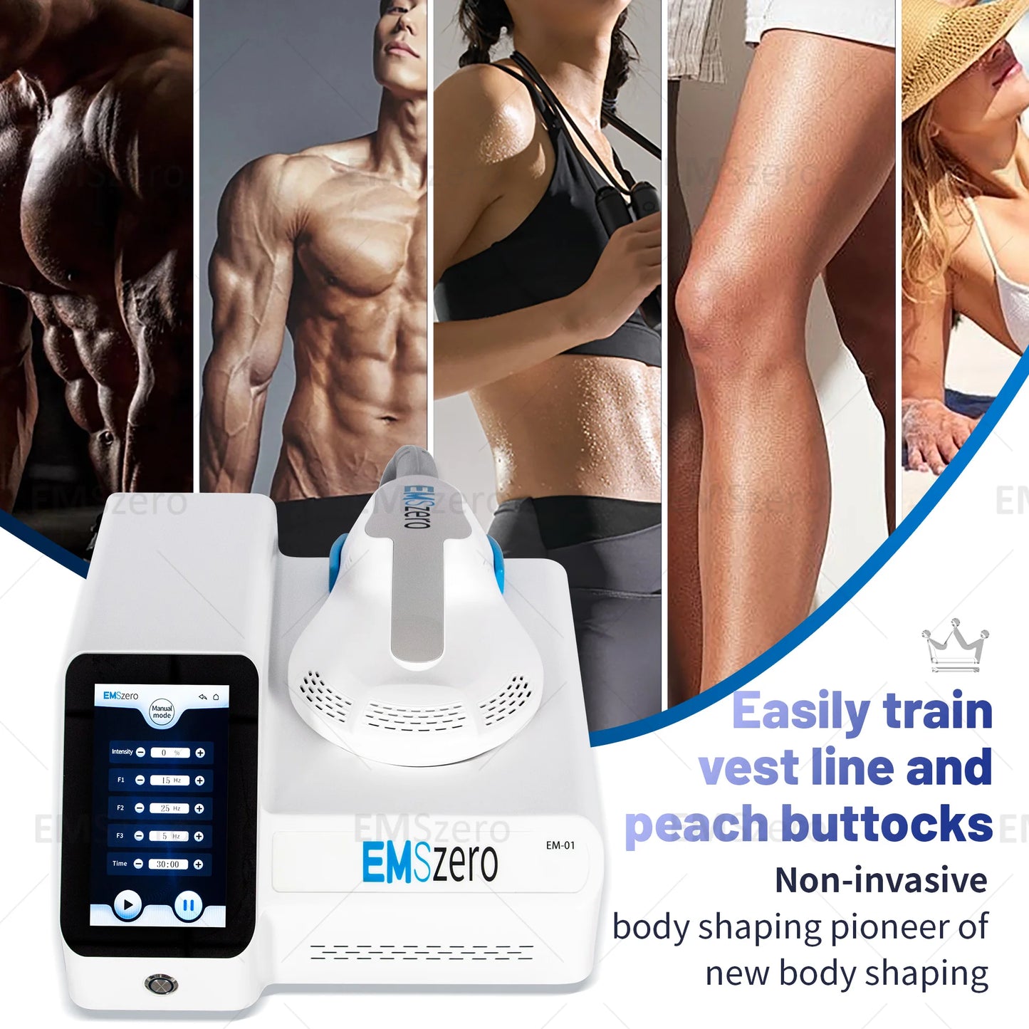 Portable RF, Muscle Stimulating, Fat Removal Machine