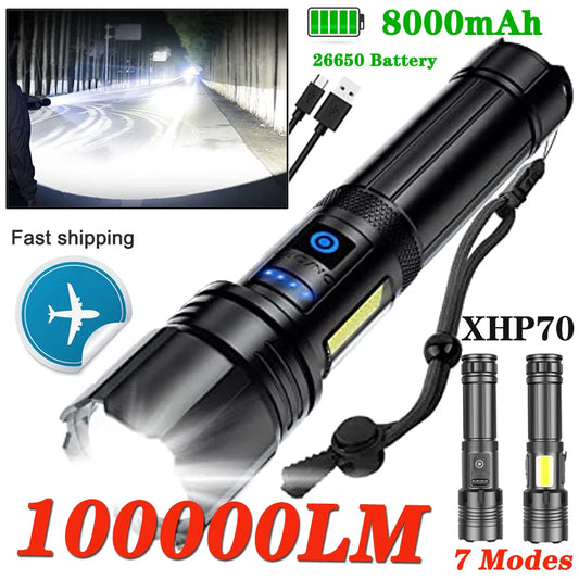 Rechargeable Led Flashlights Super Bright