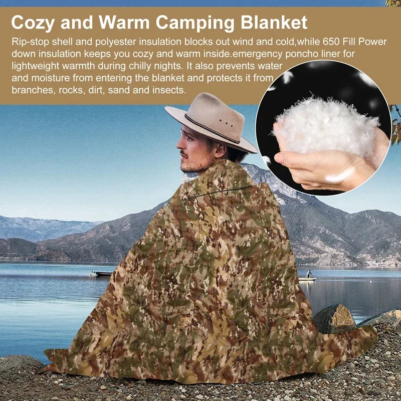 Tactical Army Poncho Liner/Blanket