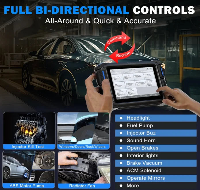 Automotive Diagnostic Bidirectional Scan Tool