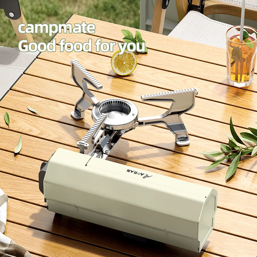 Portable Integrated Gas Card Stove