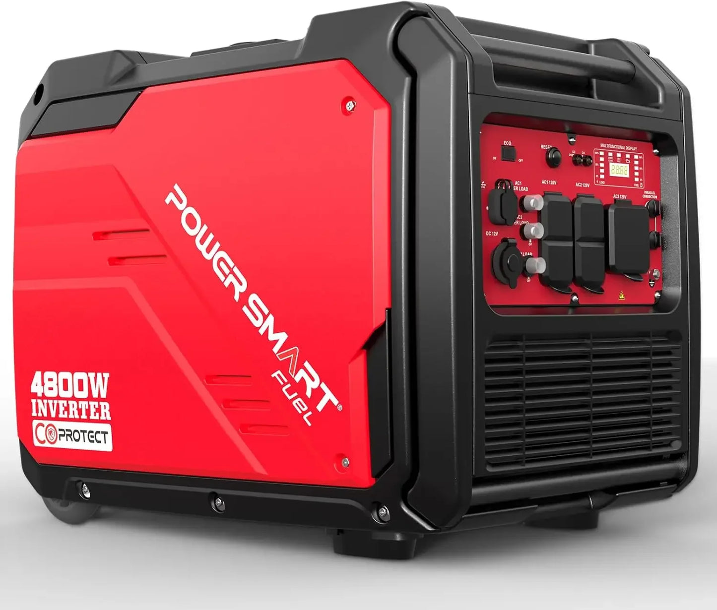 4800-Watt Super Quiet RV-Ready Inverter Generator Gas Powered with Electric Start