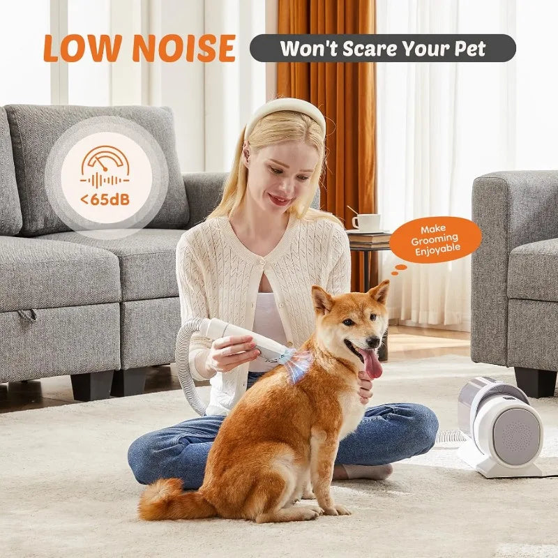 Pet Grooming Vacuum Kit