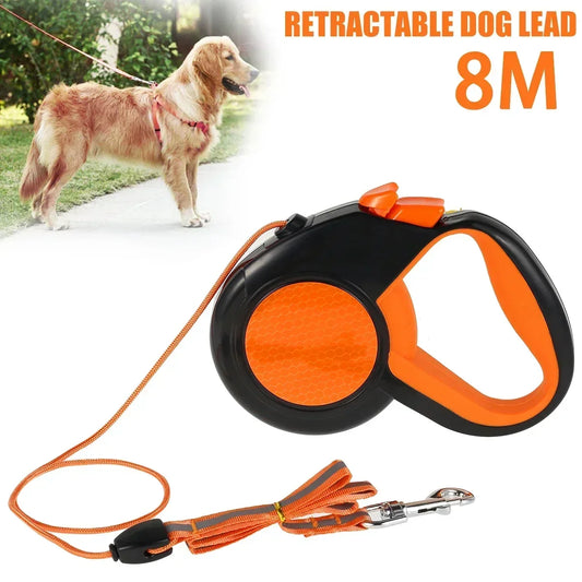 8M Retractable Dog Lead