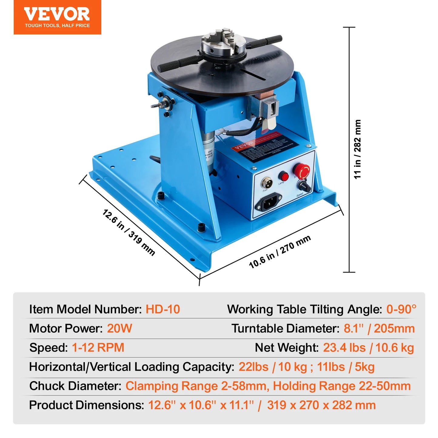 Rotary Welding Positioner