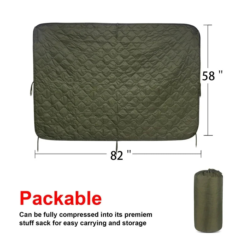 Tactical Army Poncho Liner/Blanket