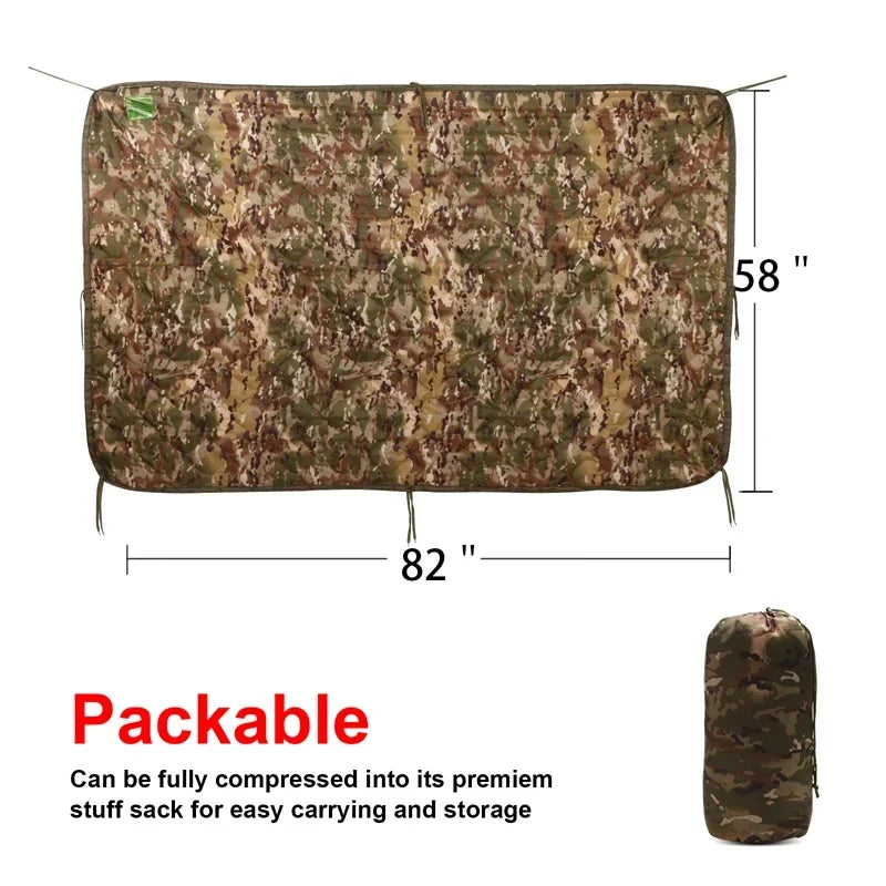 Tactical Army Poncho Liner/Blanket