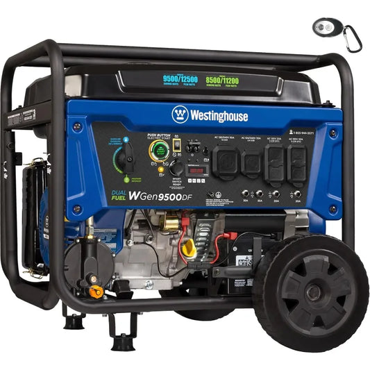 12500 Watt Dual Fuel  Portable Generator