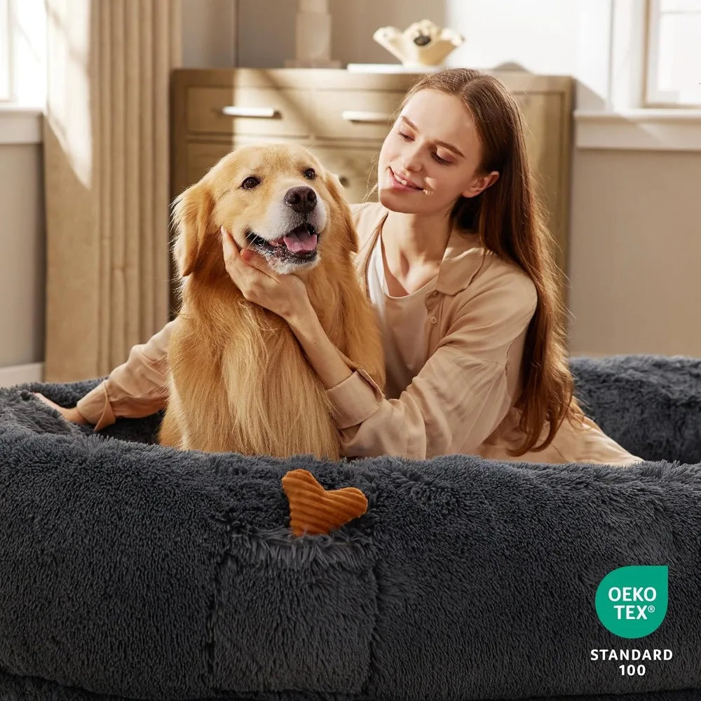 Calming Human Size Giant Dog Bed