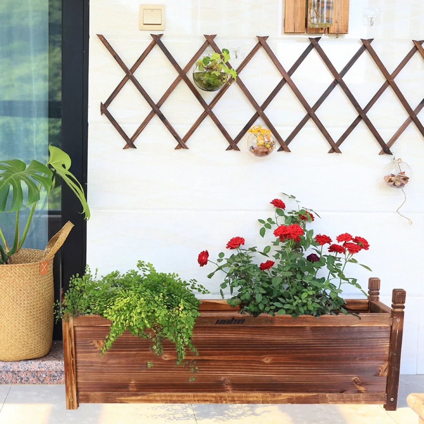 Wooden Planting Box