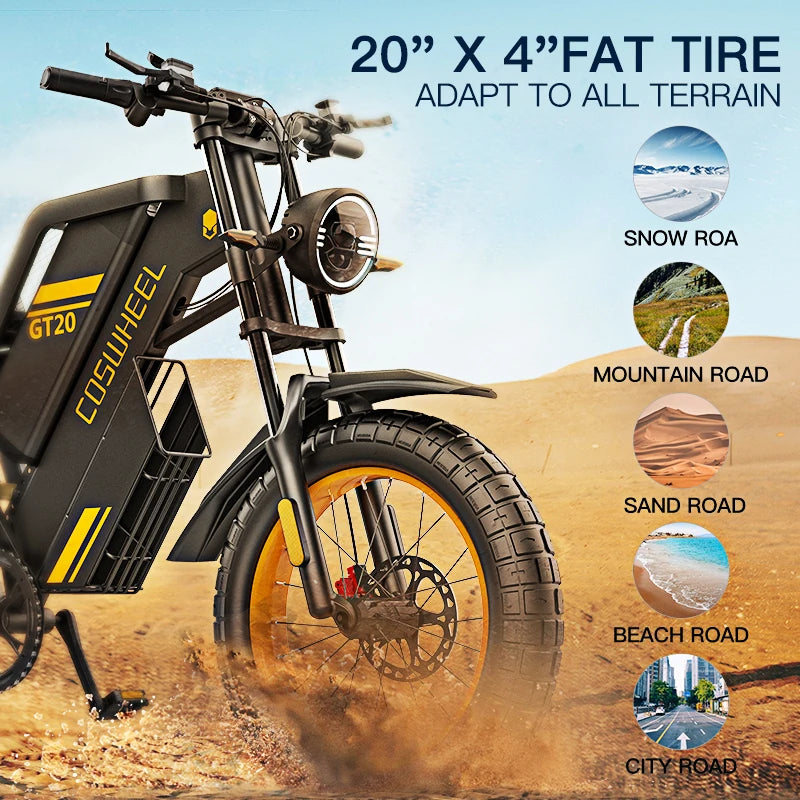 Adult Electric Motorcycle/Mountain Bike