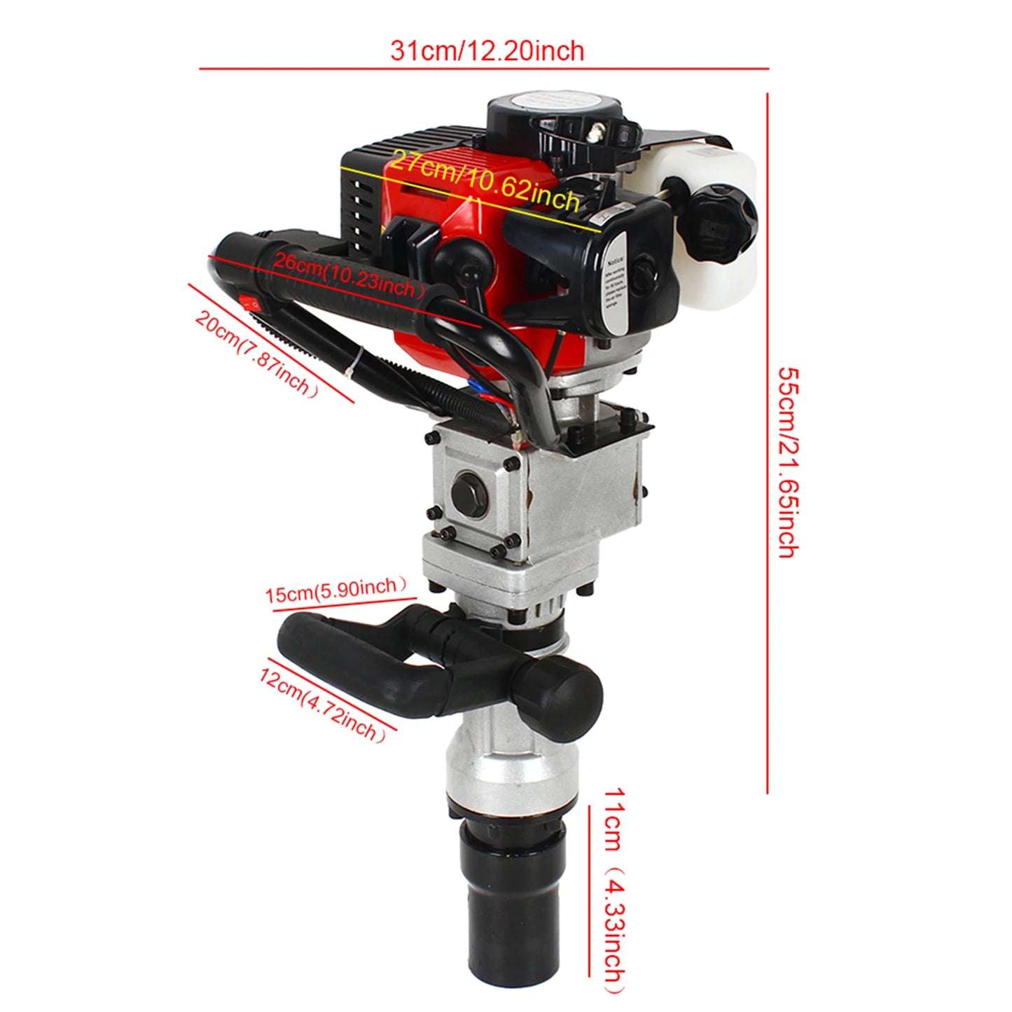 Gas Powered t-Post Driver